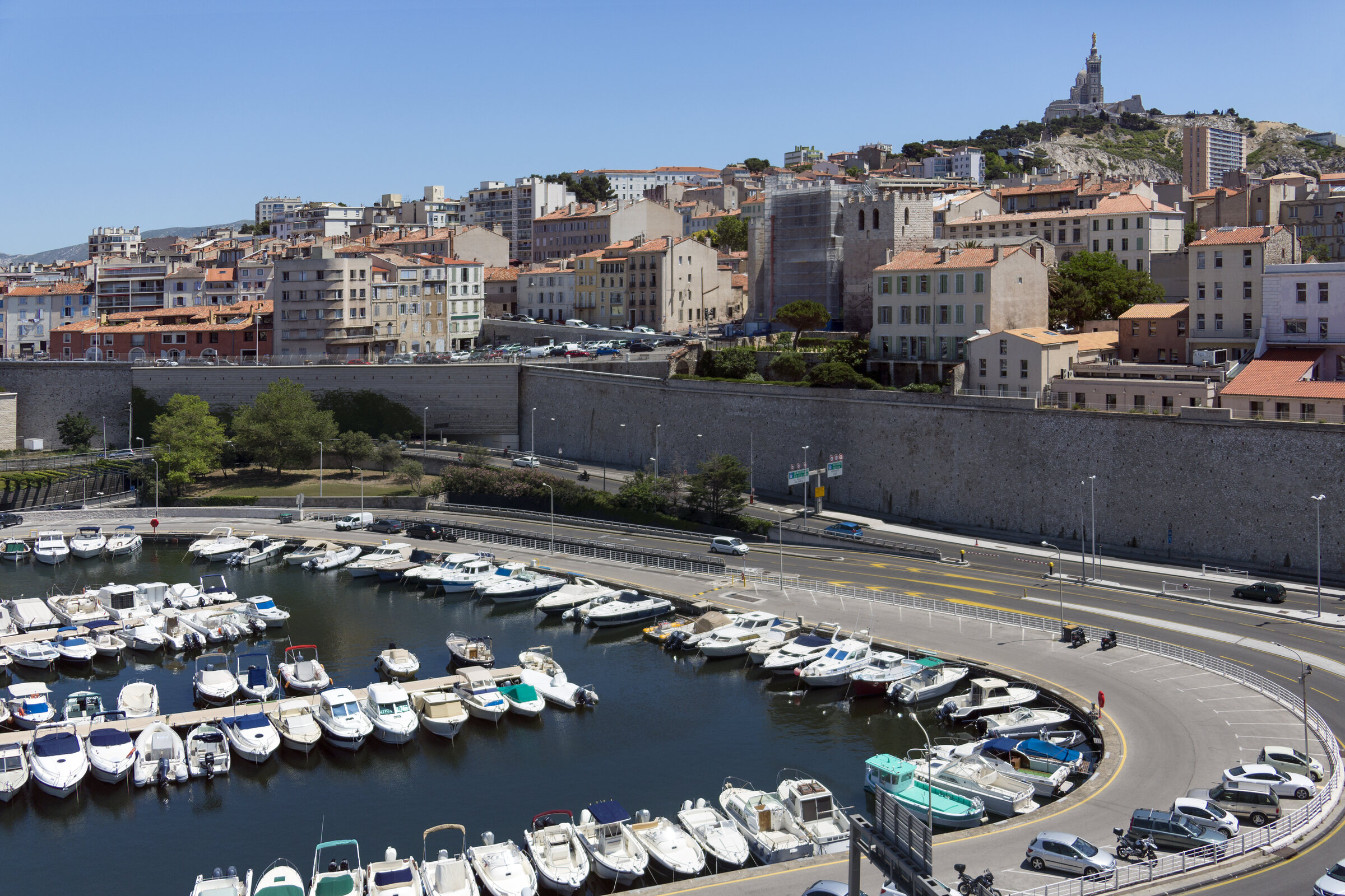 Marseille cityscape