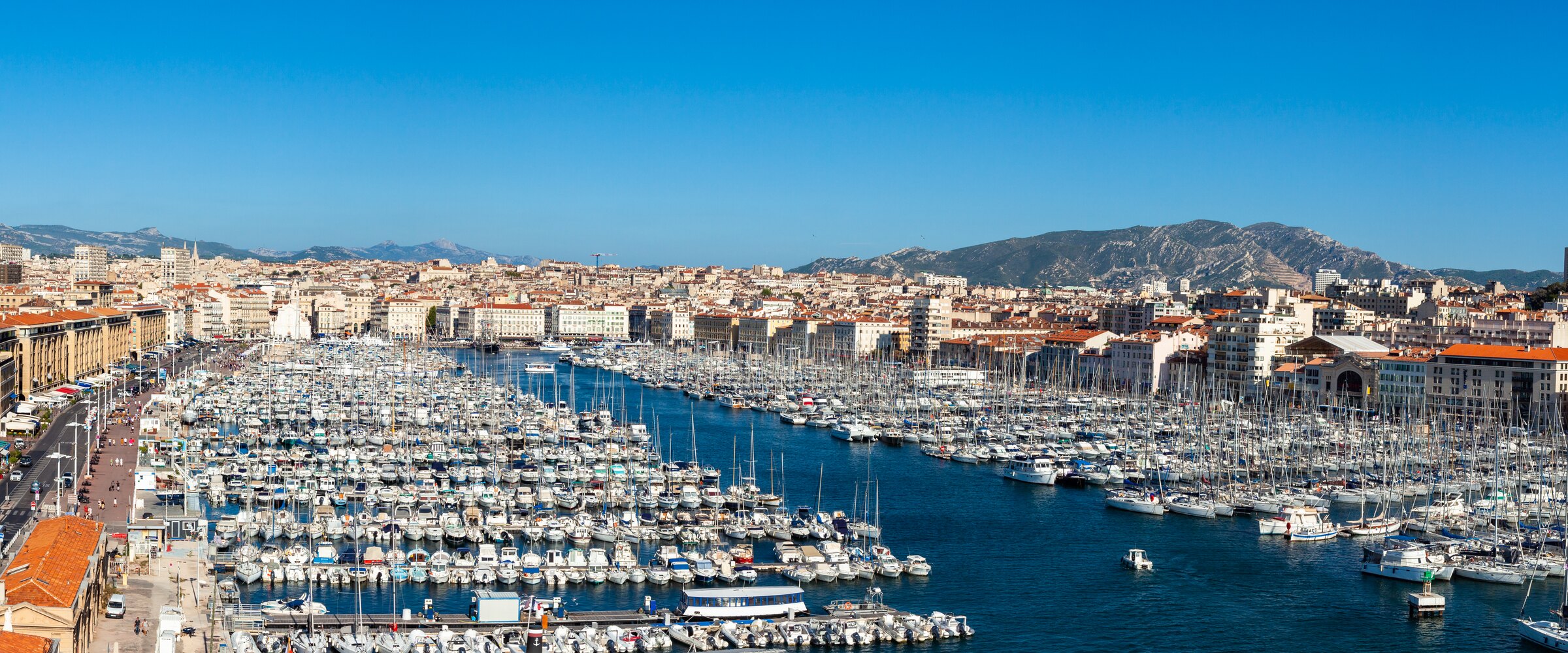 Marseille cityscape